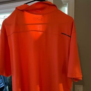 Under Armour XXL Orange Polo
